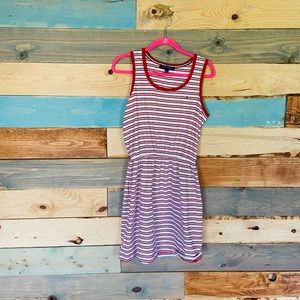 Tommy Hilfiger red and white striped Dress